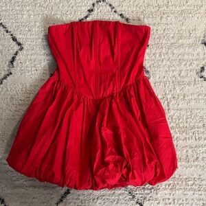 Fashion Nova Bold Red Mini Dress